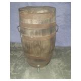ANTIQUE WOODEN WHISKEY KEG BARREL