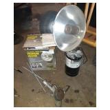 PARABOLIC INFA-RED PROPANE HEATER & PROPANE