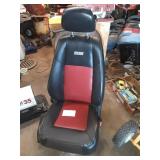 RED & BLACK SS AUTOMOBILE SEAT