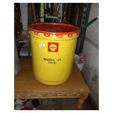 SHELL OIL DAIRINA AX GREASE CAN (FULL)