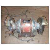 LARGE RED SHOP GRINDER