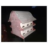 LARGE BARN BIRDHOUSE ON POLE