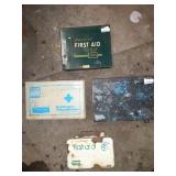 4 VINTAGE FIRST AIDE KITS GERMAN