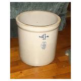 ANTIQUE STONEWARE ILLINOIS CROCK