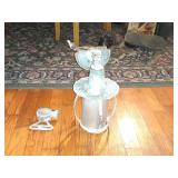 OLD COPPER OUTDOOR PORCH LIGHT & ANTIQUE COPPER