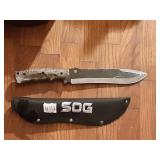 SCHRADE 50G SPC 17-15 OUTDOORSMAN KNIFE W/ SHEATH