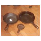 VINTAGE WAGNER WARE 9" CAST IRON SKILLET  NO. 6