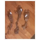 ANTIQURE BARN ROPE LOCK PULLEYS