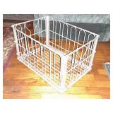 1959 WAREHAN STEEL CARRYING CASE BASKET