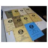 10- FORD SHOP MANUALS