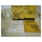 4- MC CULLOCH CHAIN SAW MANUAL & PARTS CATALOG