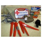 FIRST AIDS KITS, TENT & TREE STAKES, MORE