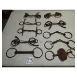 10- OLD HORSE BITS