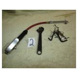 AIR HOSE ATTACHMENT, 8' ADJUSTABLE WRENCH, ALAN