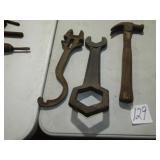HAMMER ;OLD WRENCHES