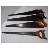 3 HAND SAWS; MORE