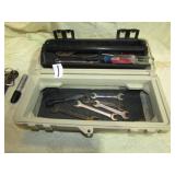 CRAFTSMAN POLY TOOL BOX W/ TOOLS
