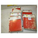 5- CASE TRACTOR PARTS CATALOGS - 4490, 1270,