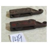 2- JIFFY PULLEY CO  CORN SHOCK TIES