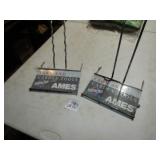 2- LAWN & GARDENING AMES TOOL DISPLAY RACKS