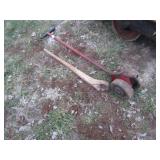 INDUSTRIAL CART PULL HANDLE ; OIL FIELD PIPE