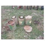 4- JD PLANTER BOXES; CHECK WIRE WHEEL