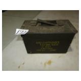 METAL MILITARY AMMO BOX