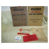 2- WISCONSIN HEAVY DUTY ENGINE INSTRUCTION