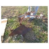 BRINKLEY GARDEN TRACTOR PLOW ATTACHMENT