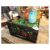 20+ ADV. OIL CANS [CARDBOARD]