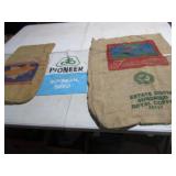 3- SEED BAGS- COFFEE, PIONEER PLASTIC , OHIO CERTI