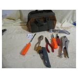 TRAVELING TOOL BAG W/ TOOLS