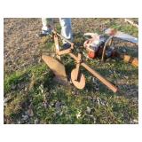 WALK BEHIND GARDEN TRACTOR PLOW ATTACHMENT