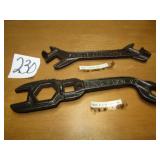 B&G PLOW CO WRENCH- FAMOUS OHIO J276