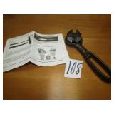 WIZAED ADJUSTABLE BUGGY WHEEL WRENCH