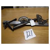 STANLEY 12221/2 A & STARRETT #491 COMBINATION