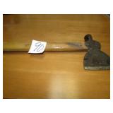 5' BROAD HEAD HATCHET W/ HAMMER HEAD