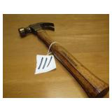 CABINE MAKER S-12 BRASS HEAD CLAW HAMMER