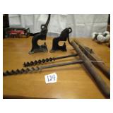 REV-O-NOC, REX RIVET MACHINES; 2 BARN AUGERS