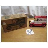 1923 1/2 TON TRUCK BANK UOI #12 W/ BOX ; IOWA