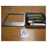 SET OF 3 IRON HORSES STEAM TRAIN LOCOMOTIVE