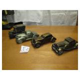4- DIE CAST PROMOTIONAL CAR BANKS