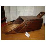 EARLY PRIMITIVE CRANBERRY SCOOP