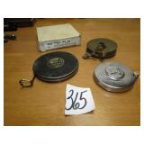 4- GAGING TAPE LINES -LUFKIN, WESTCRAFT