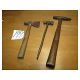CHILD'S HATCHET , TACK HAMMER; MORE