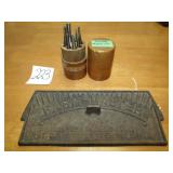 91/2' FARM MASTER CAST IRON PLATE ; PUNCHES IN