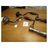 2 VINTAGE BRACE DRILLS