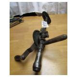 MILLERS FALLS BREAST DRILL W/ LEVEL SIGHT