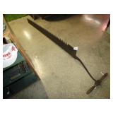 6 FT ICE SAW W/ T-HANLE -- PICKUP ONLY