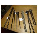 6- BLACKSMITH TONGS